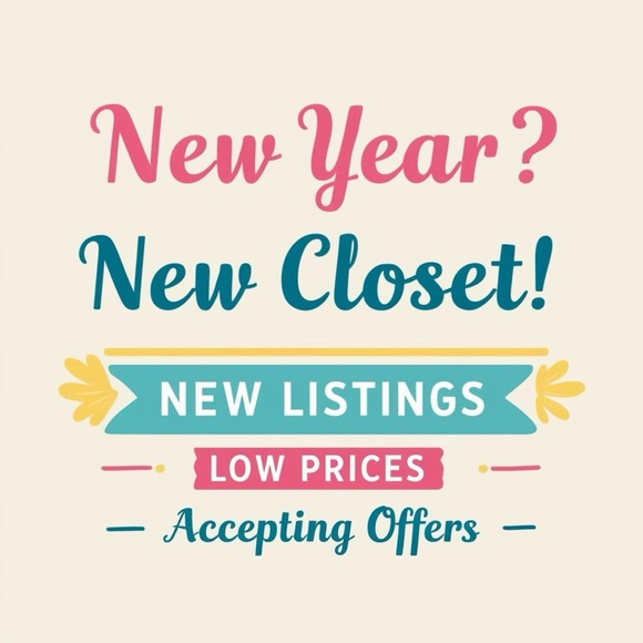 CLOSET SALE ⭐️ LOW PRICES ⭐️ MAKE AN OFFER! - Picture 1 of 1